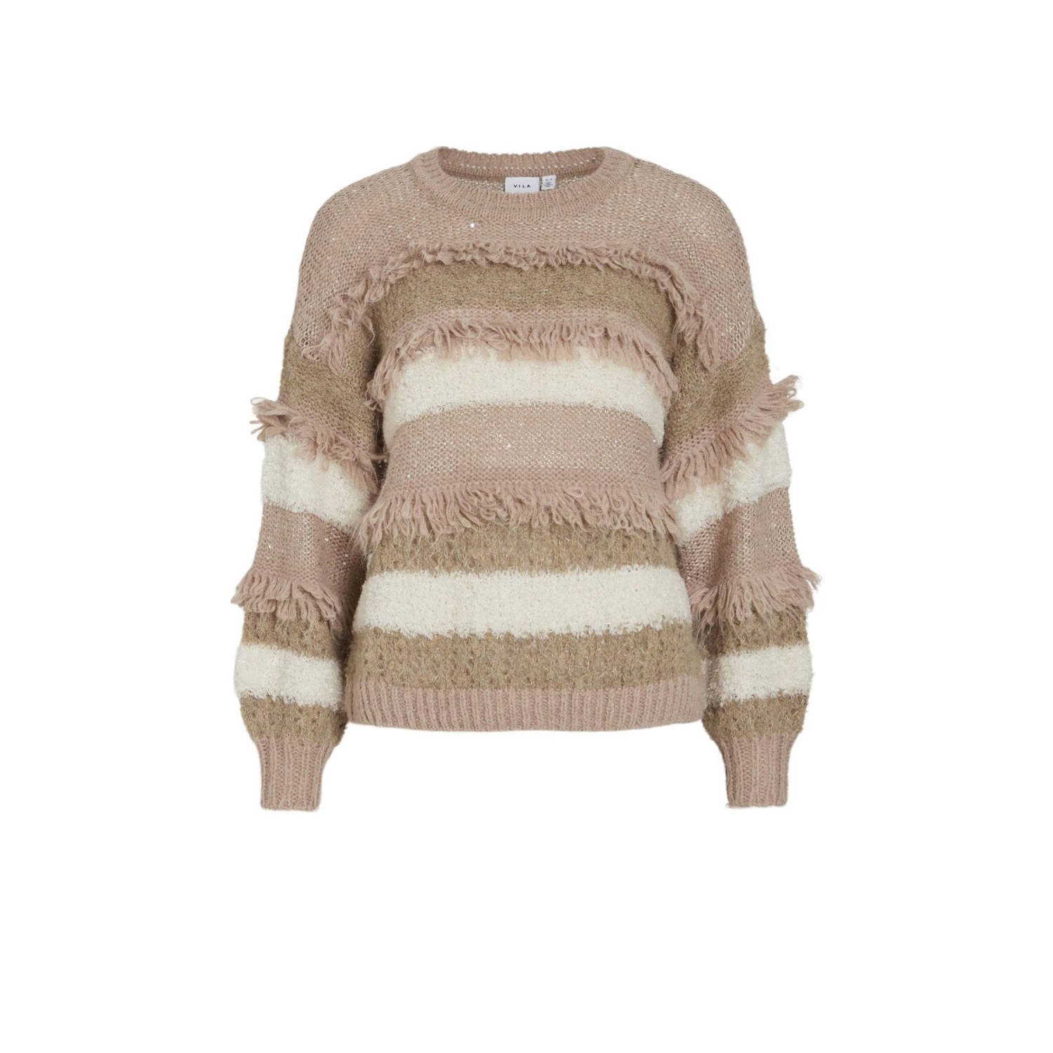 Vila Stijlvolle Top voor Vrouwen Beige Dames