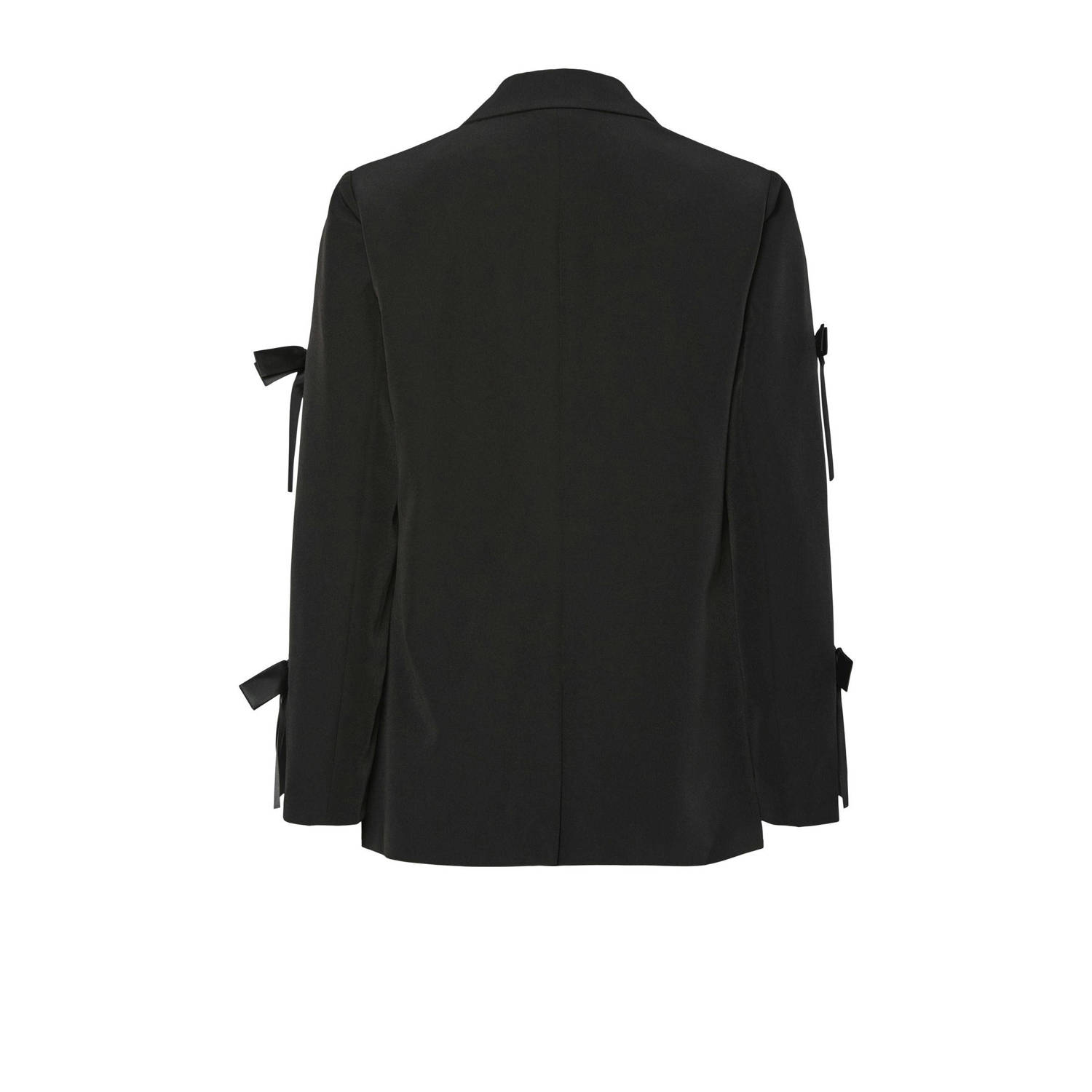 PIECES oversized blazer zwart PCFANNI