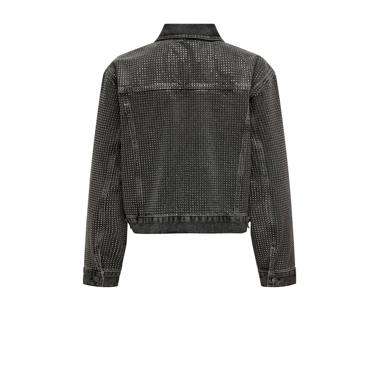 ONLY jasje all over studs ONLHUDSON grey denim