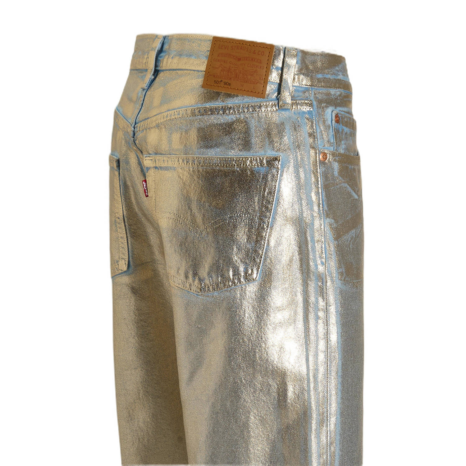 Levi's 501 90's regular waist goud