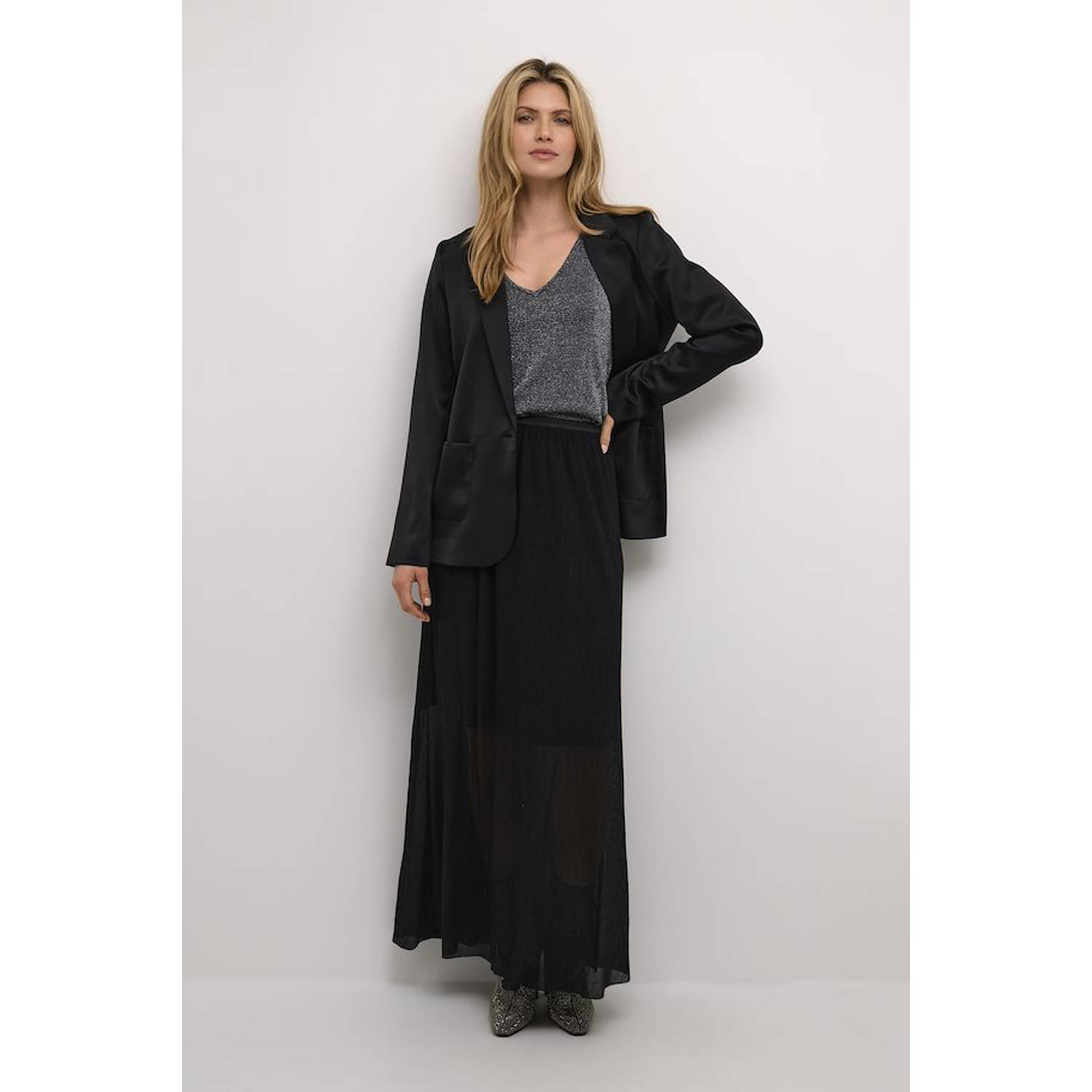 Cream rechtvallende blazer CRCocamia zwart