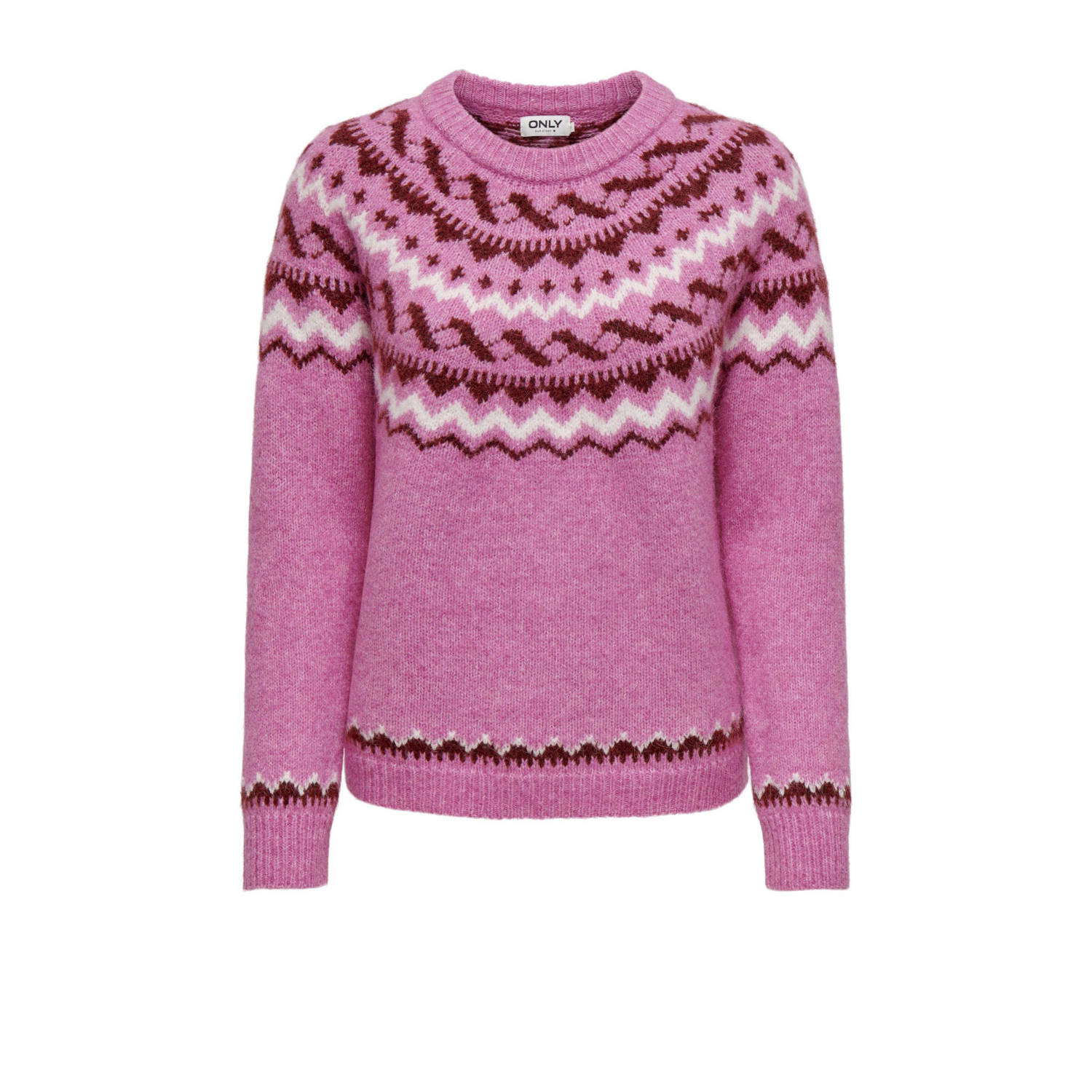 ONLY gebreide trui roze
