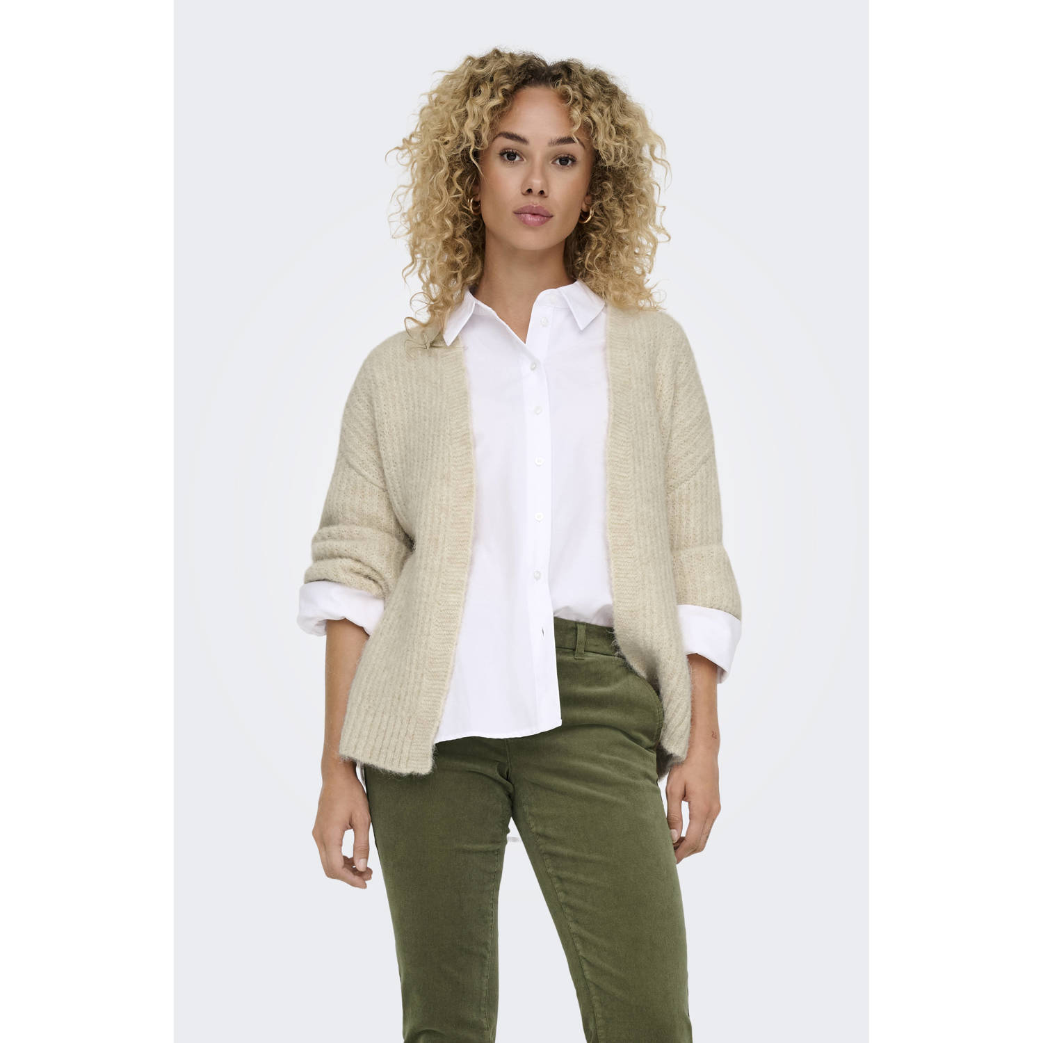 ONLY vest ONLMAGGIE beige