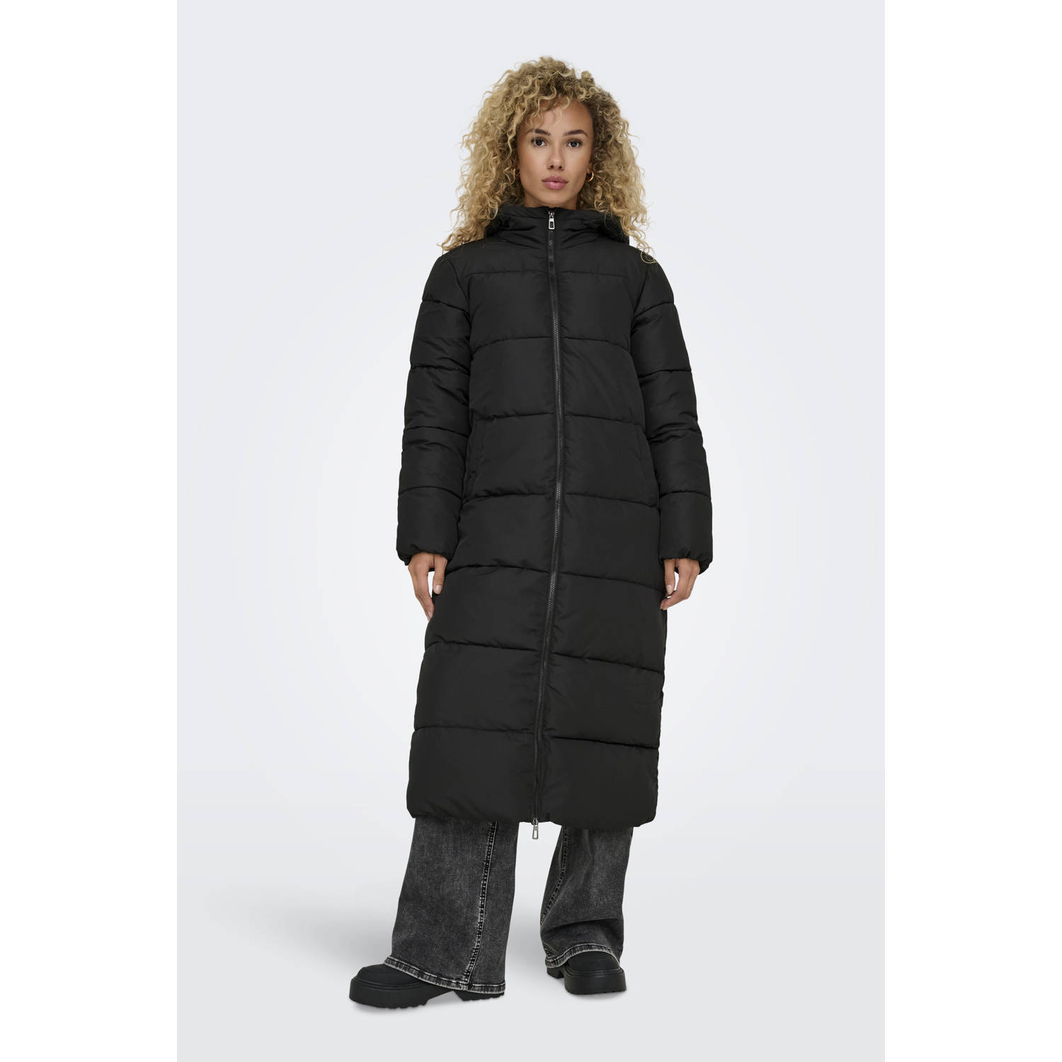 Only Gewatteerde jas ONLMAGGI LIFE X-LONG PUFFER COAT CC OTW
