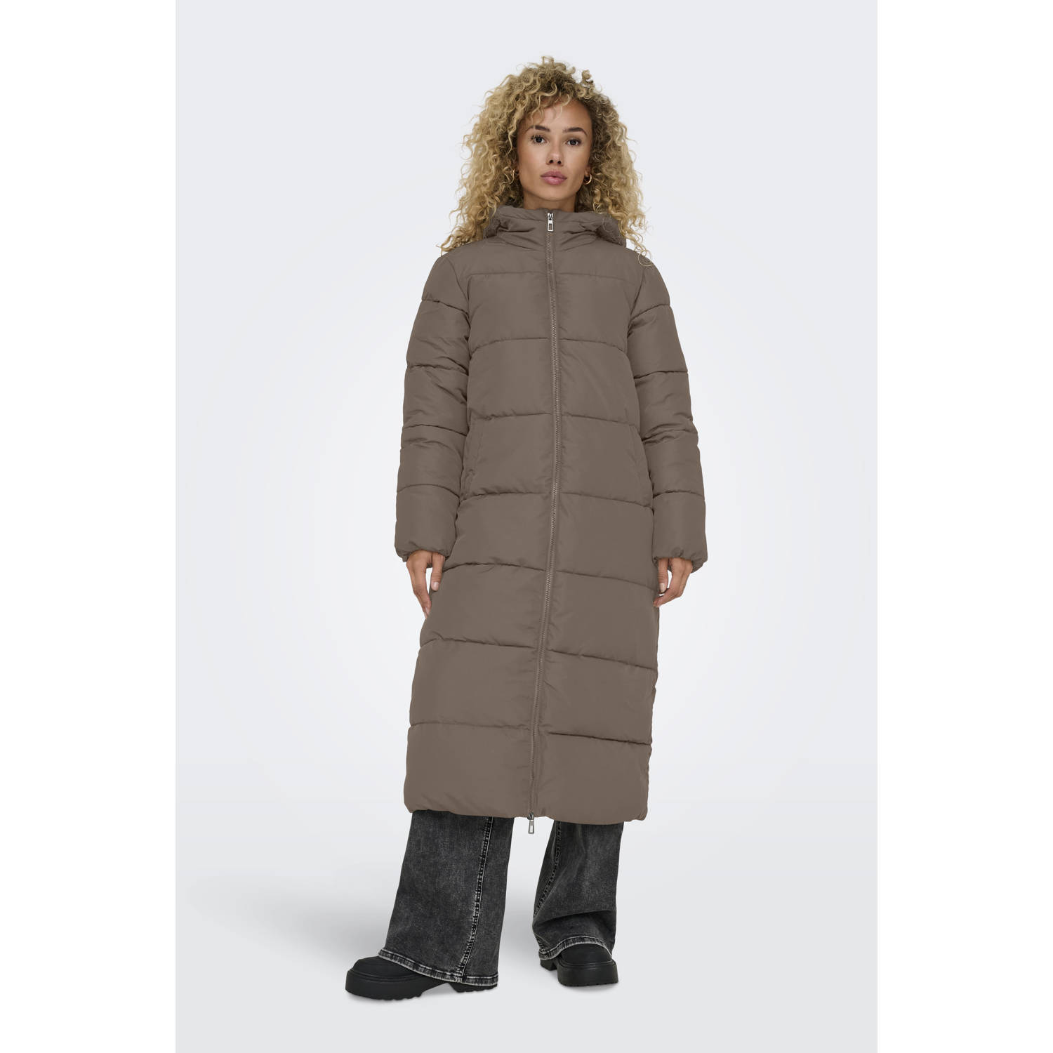 Only Gewatteerde jas ONLMAGGI LIFE X-LONG PUFFER COAT CC OTW