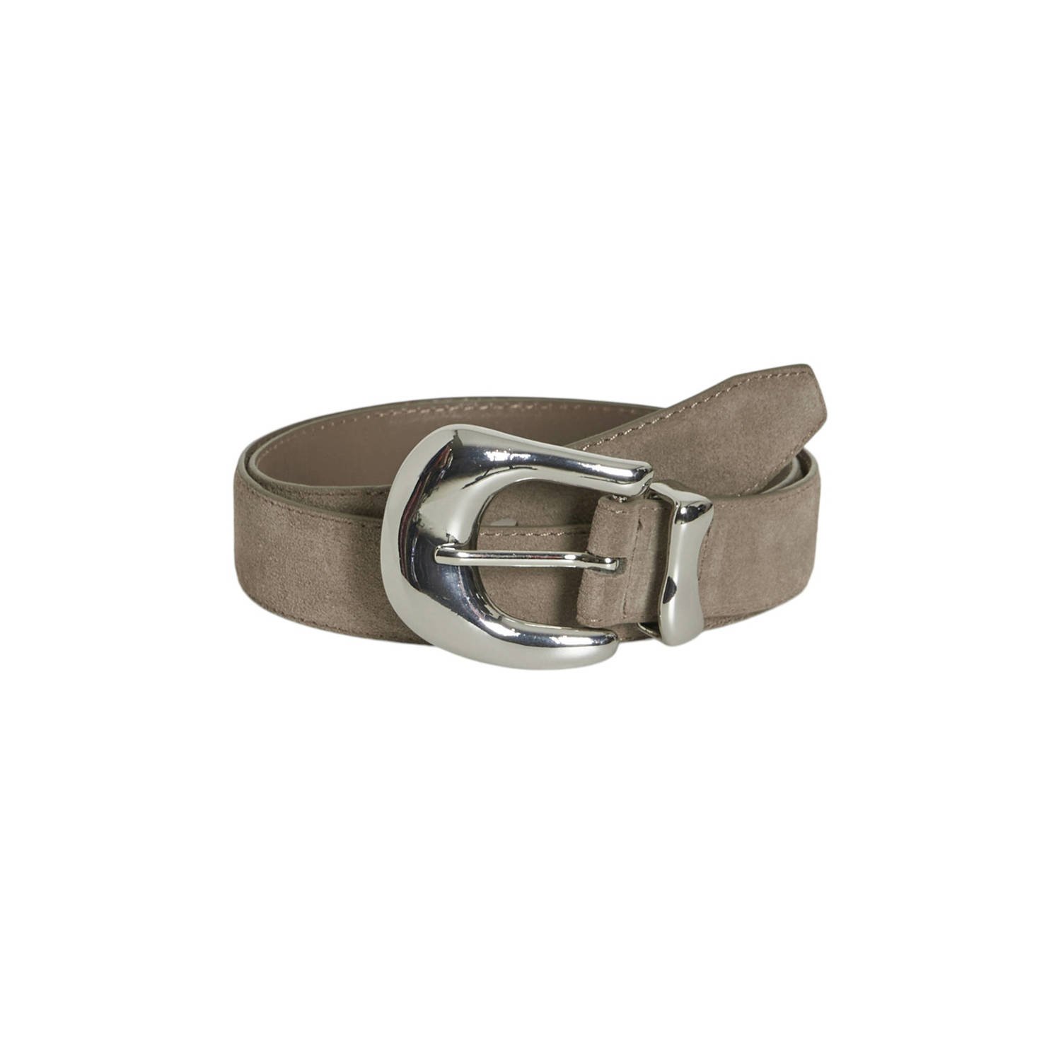 VILA suede riem VIKAMILLE bruin