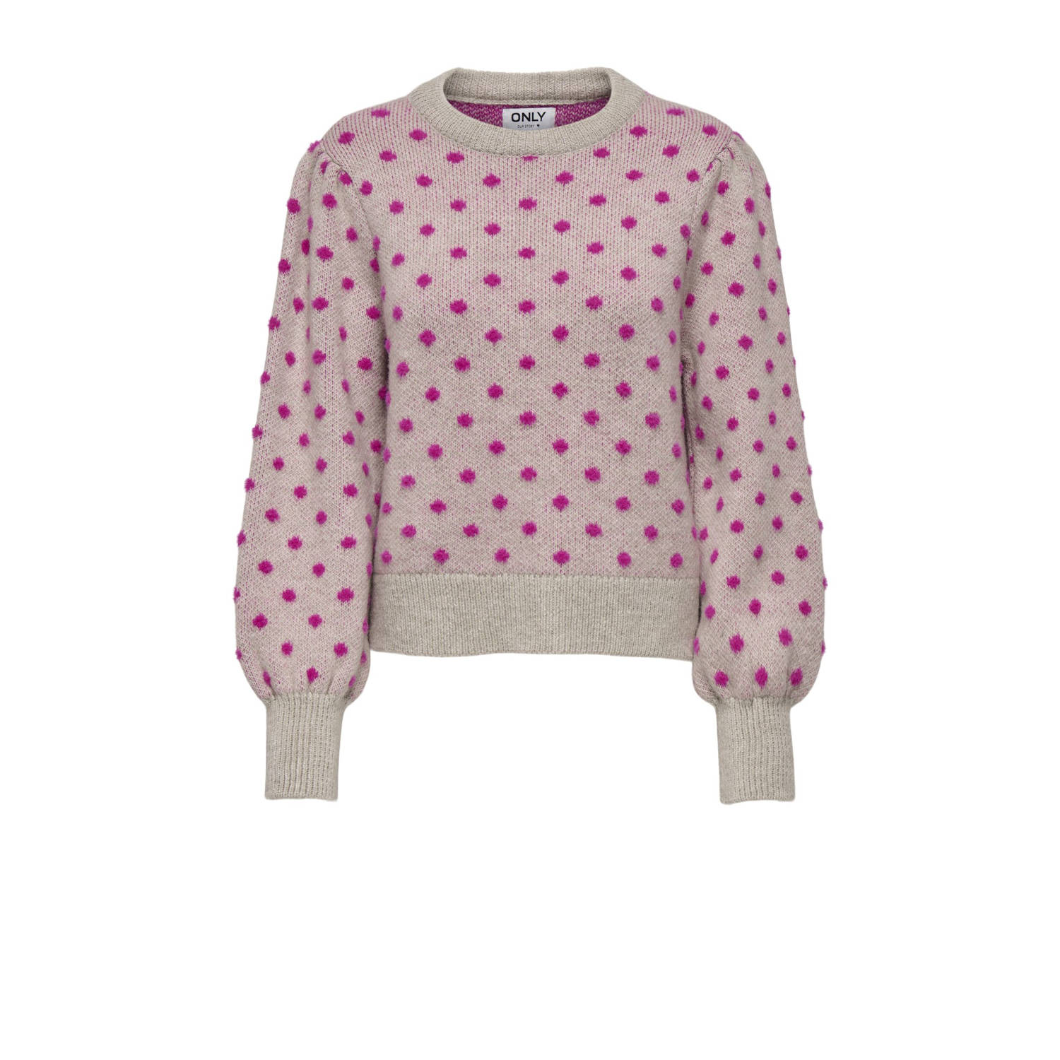 ONLY gebreide trui roze