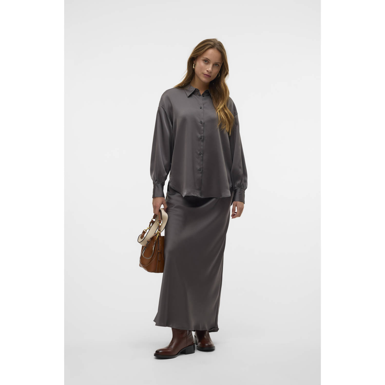 AWARE blouse grijs