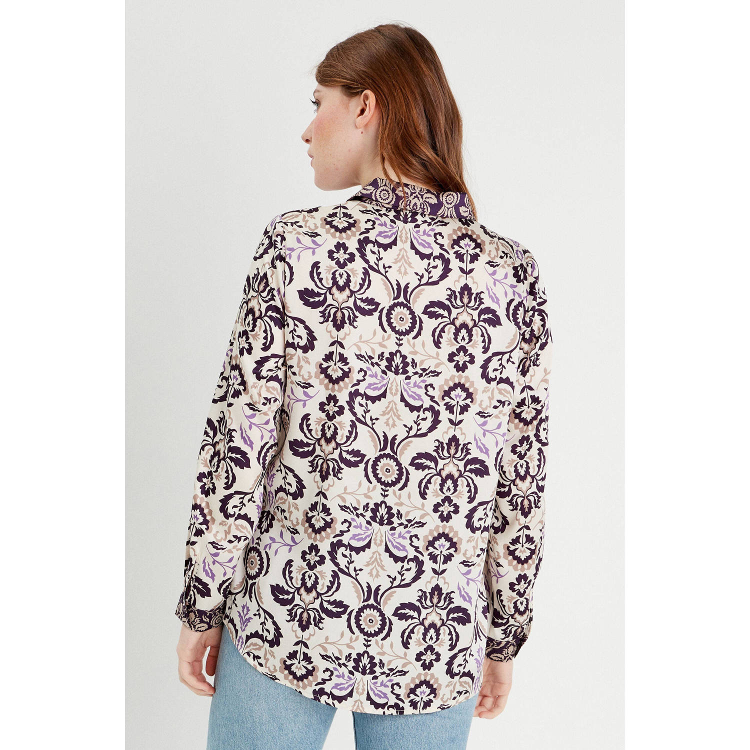 Cache blouse ecru