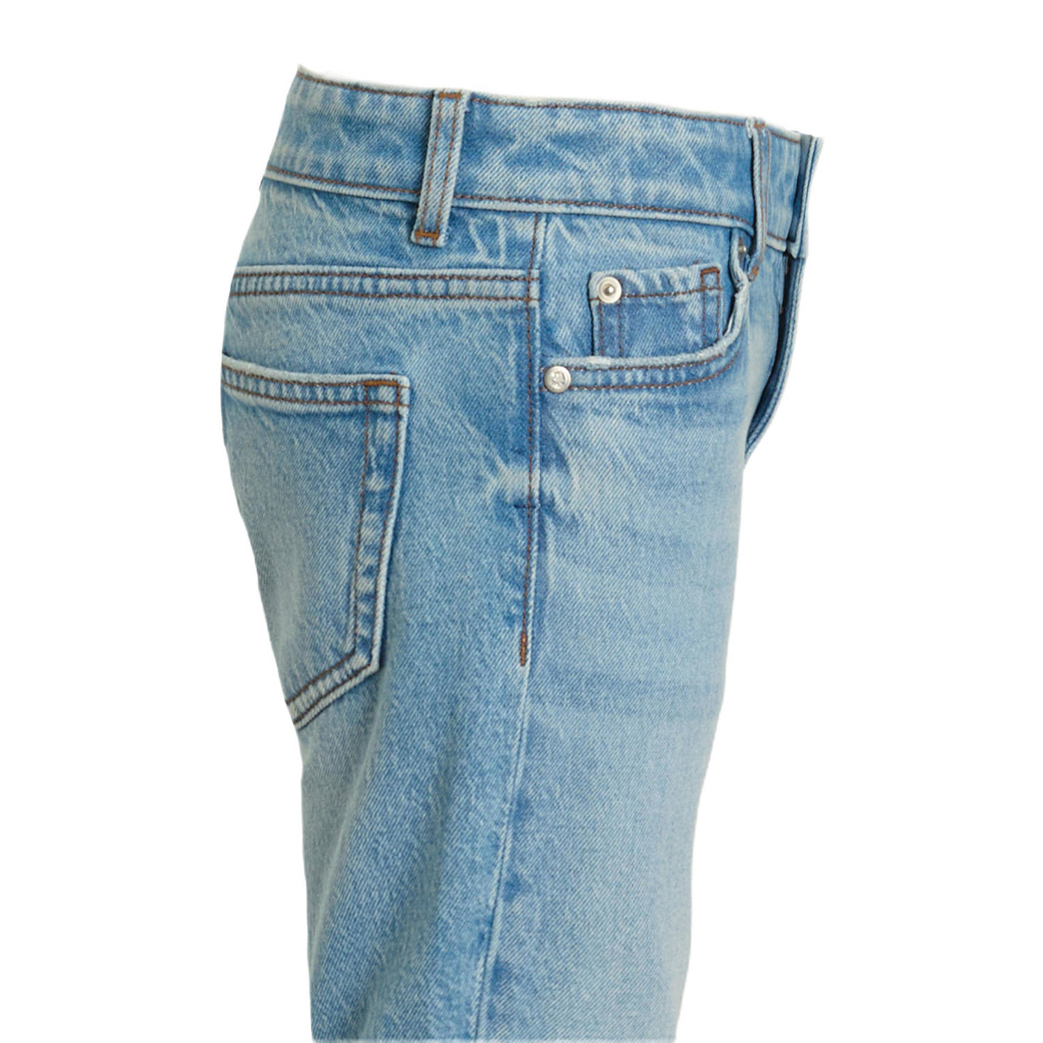 anytime denim short lichtblauw