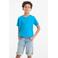 Anytime denim short lichtblauw