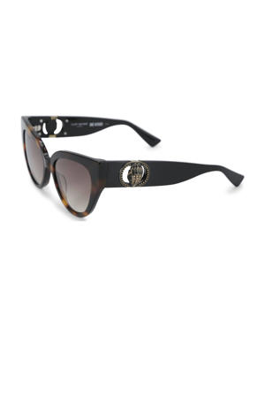 zonnebril Chelsea Cat Eye met tortoise print donkerbruin