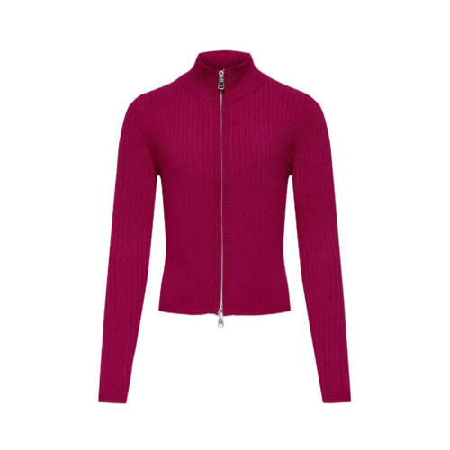 KIDS ONLY GIRL ribgebreid vest KOGELLA warm fuchsia afbeelding