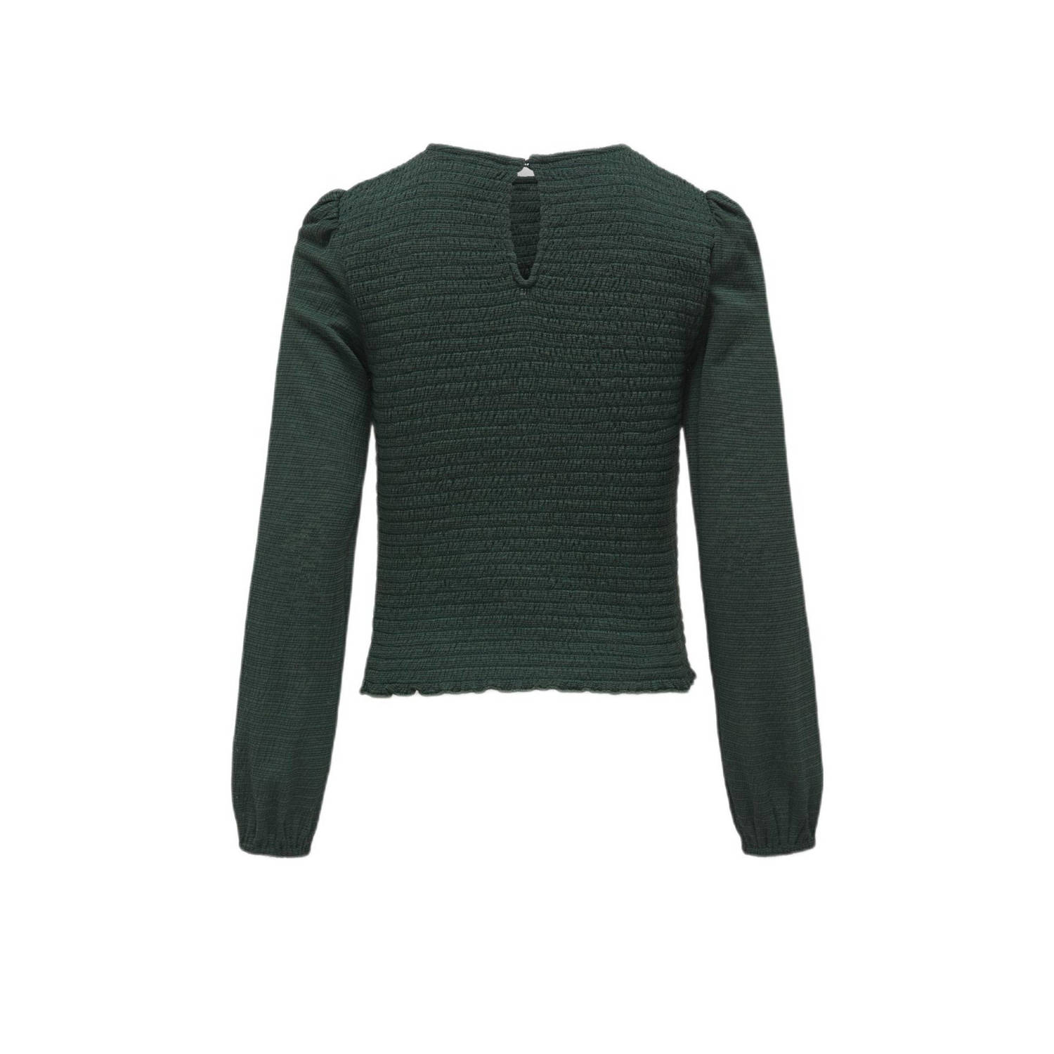 ONLY KIDS GIRL top KOGEA PELLA donkergroen
