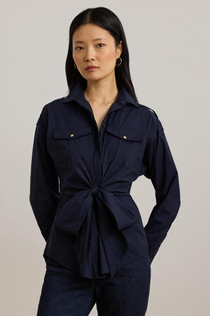 blouse donkerblauw