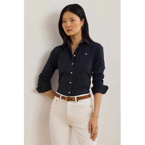 Lauren Ralph Lauren blouse donkerblauw afbeelding