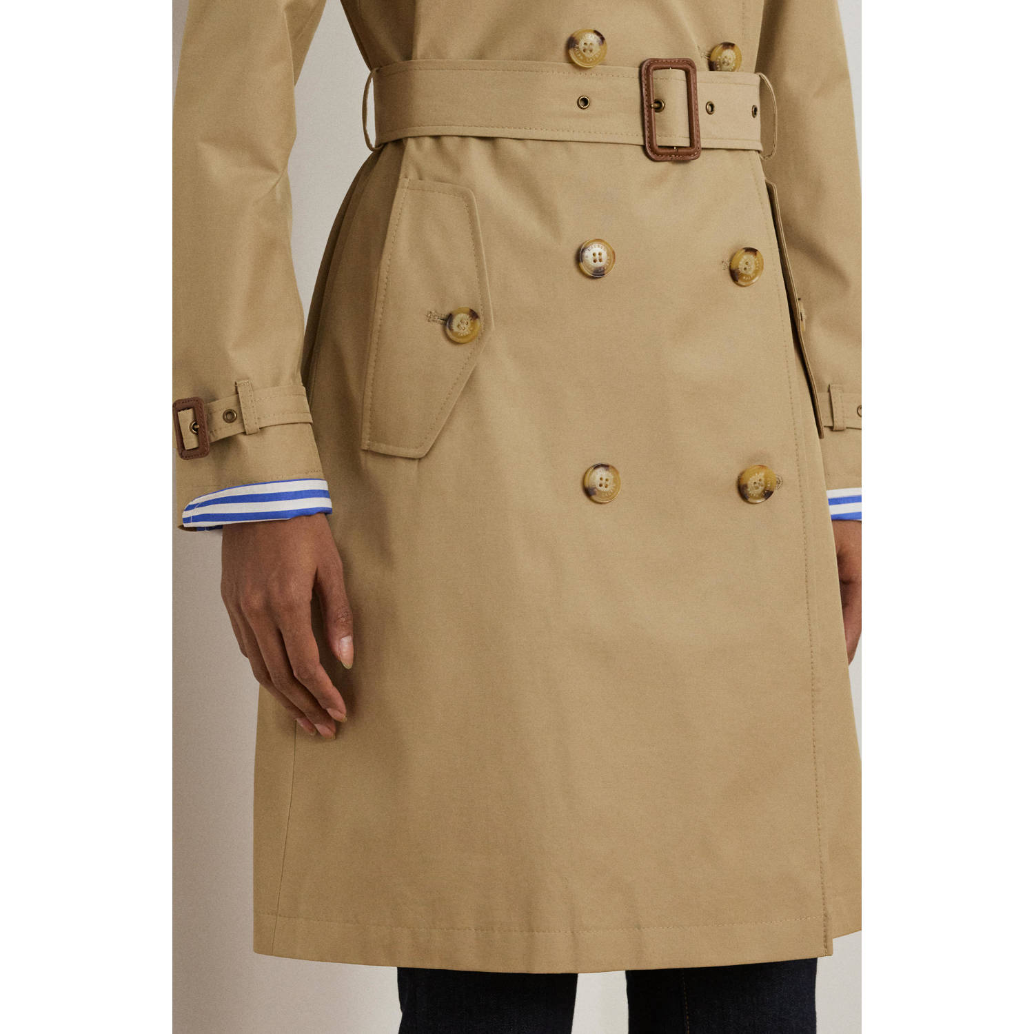 Lauren Ralph Lauren trenchcoat zand