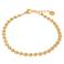 Label Kiki gold plated armband Baby Shell