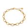Label Kiki gold plated armband Open Chain