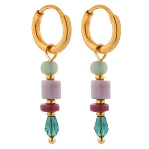 gold plated oorbellen Magic Nights Hoops