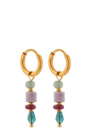 gold plated oorbellen Magic Nights Hoops