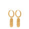 Label Kiki gold plated oorbellen Amour