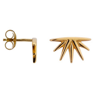 gold plated oorbellen Sunset