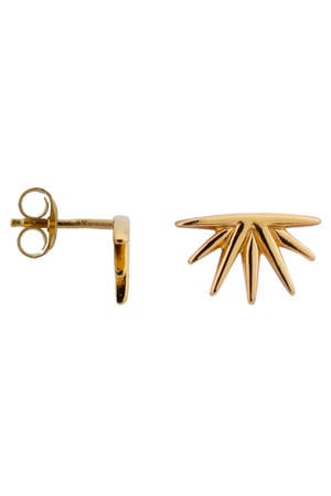 gold plated oorbellen Sunset