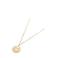 Label Kiki gold plated ketting Shiny Smiley