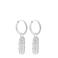 Label Kiki silver plated oorbellen Amour