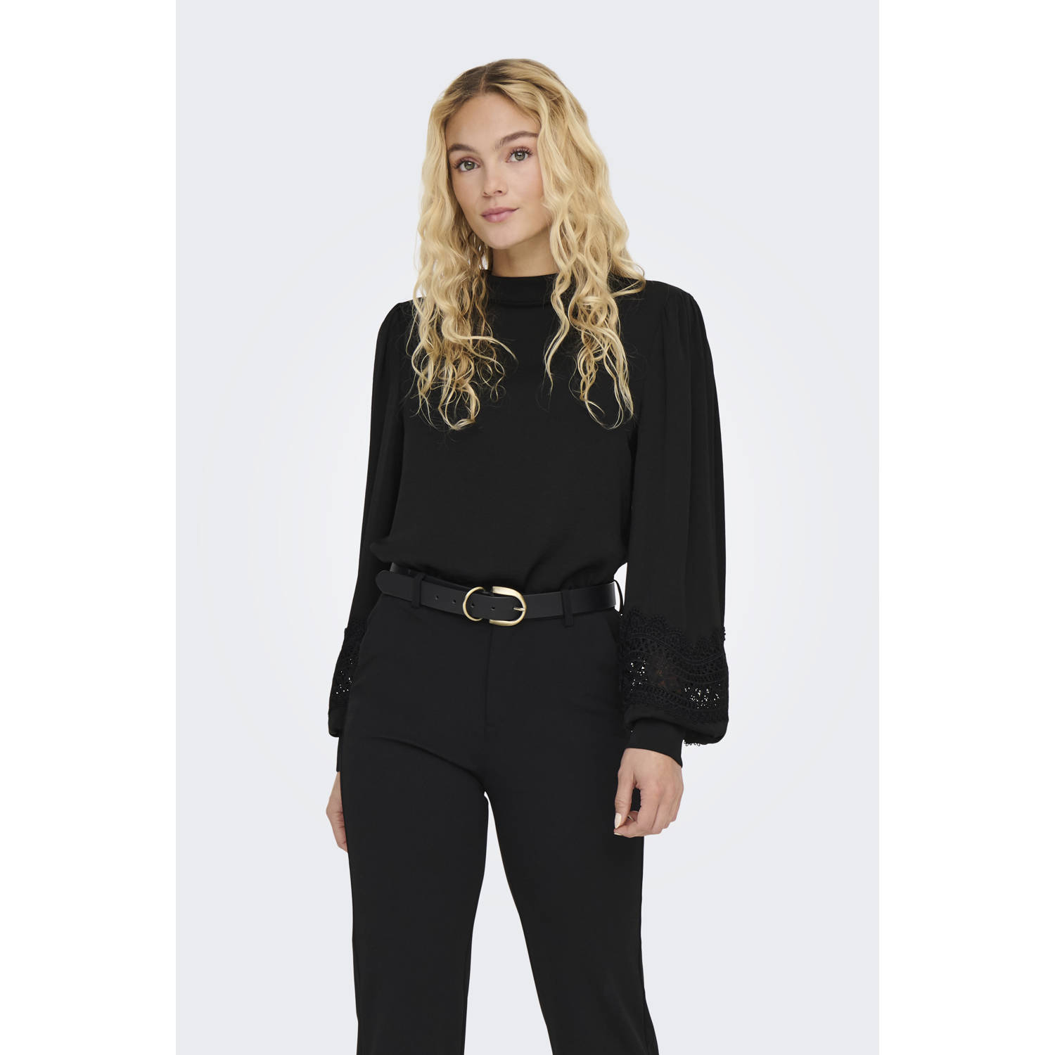 ONLY blousetop ONLAVA zwart