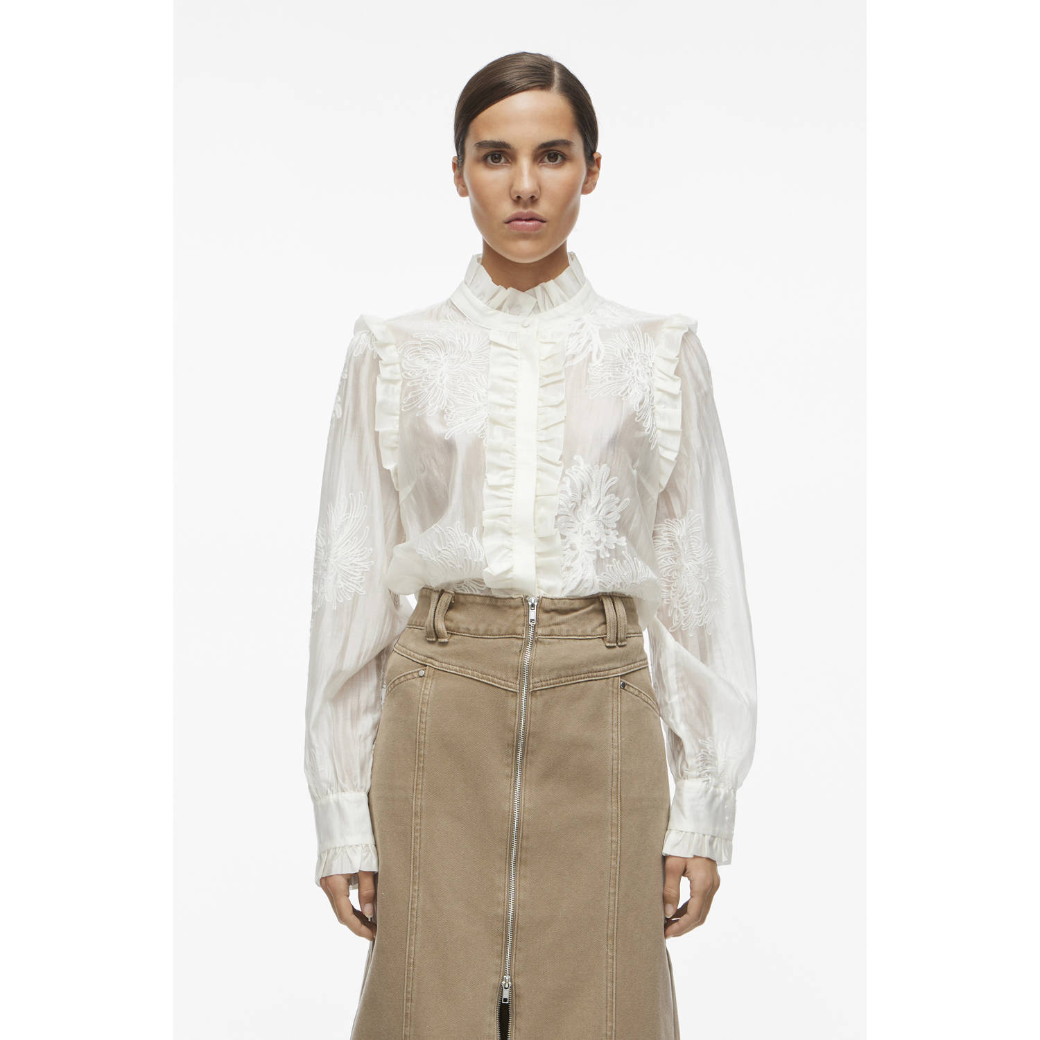 ROUGE EDIT blouse ecru