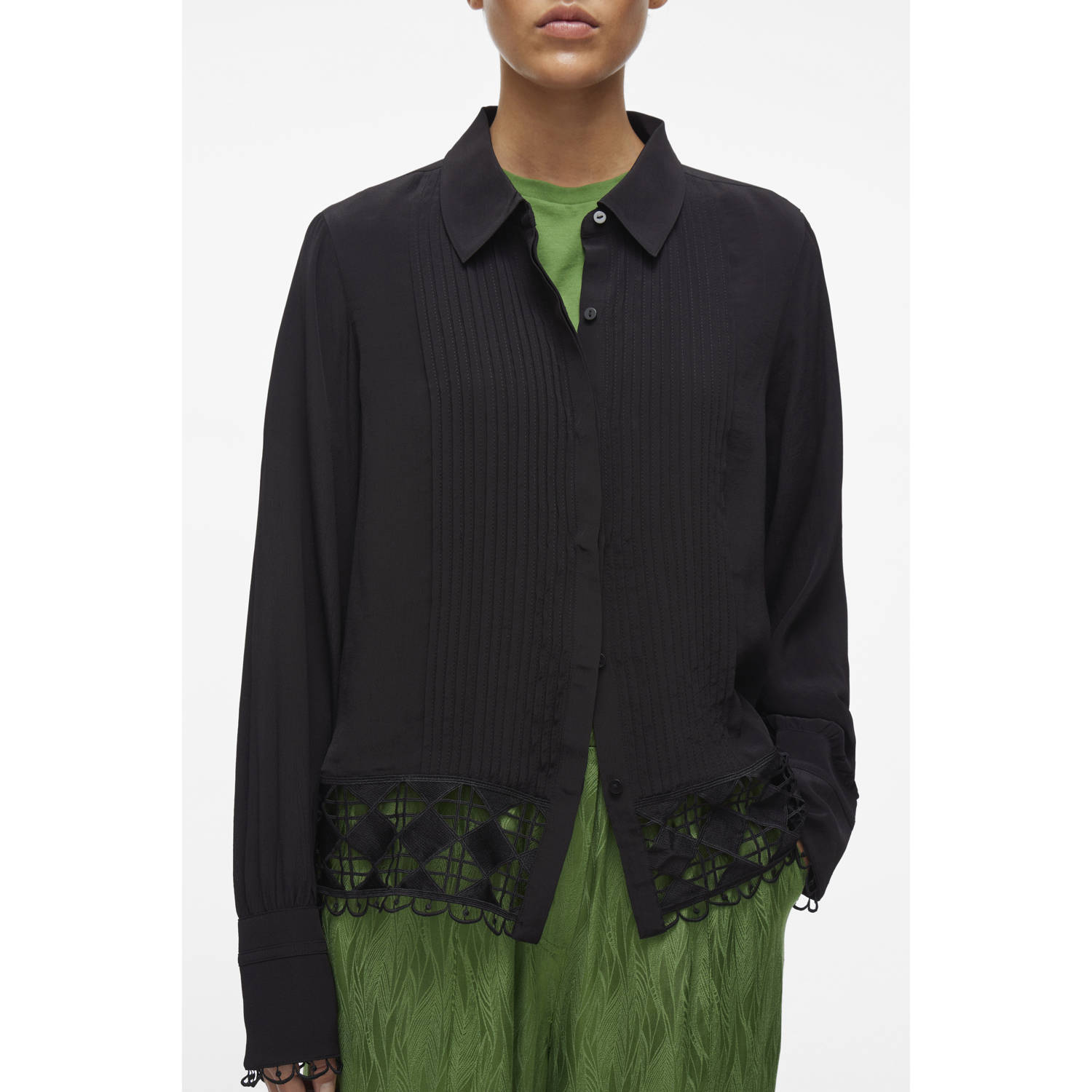 ROUGE EDIT blouse zwart