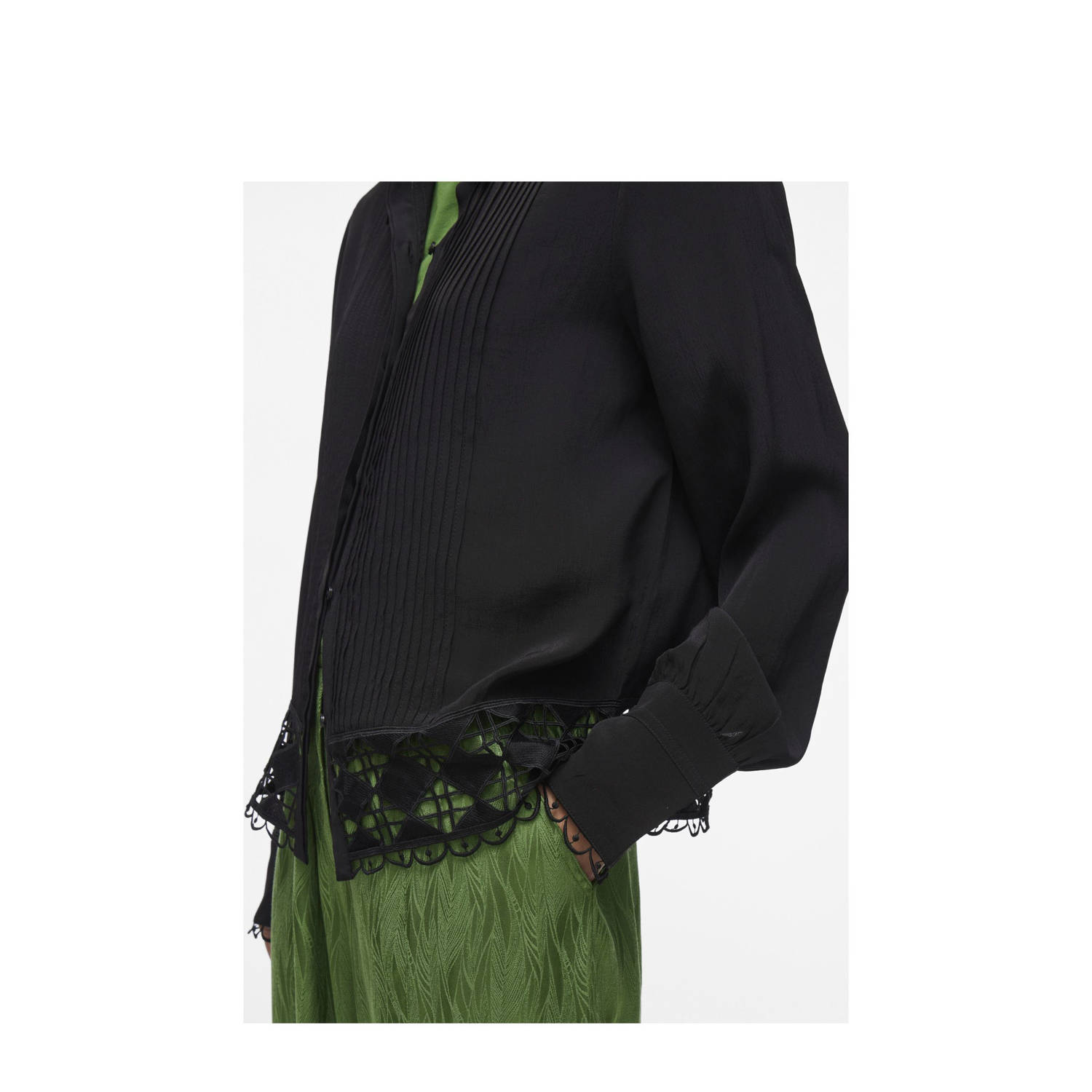 ROUGE EDIT blouse zwart