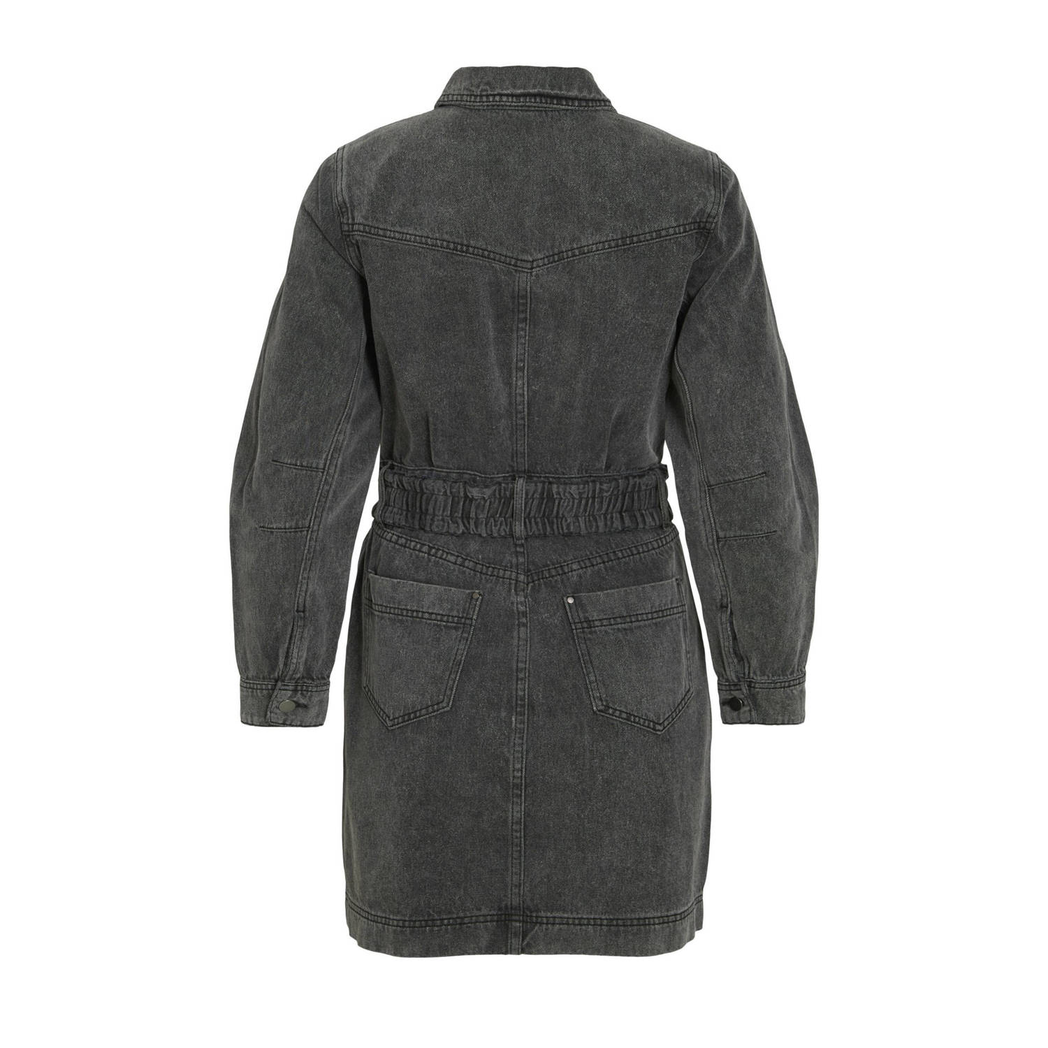 ROUGE EDIT spijkerjurk grey denim