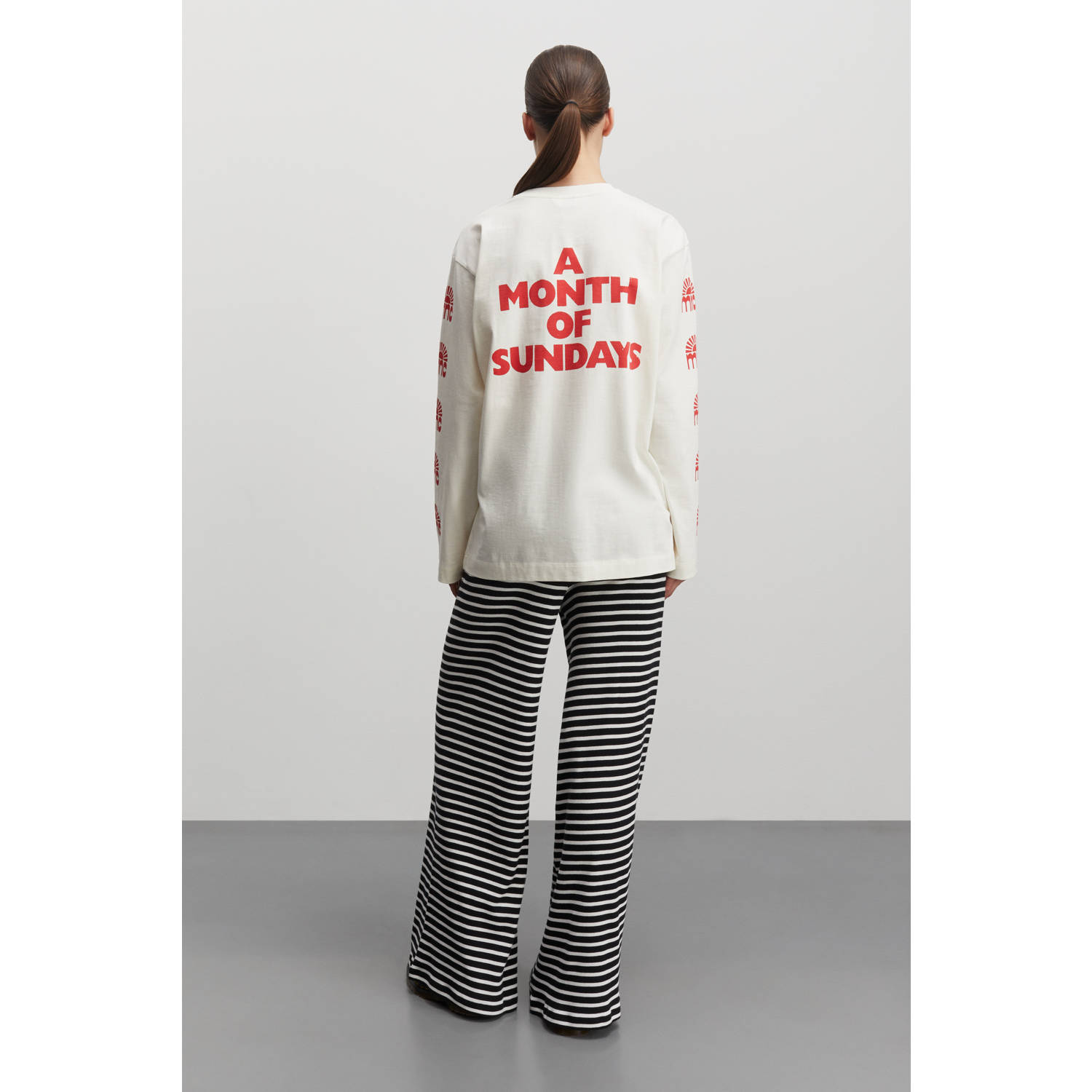 MADS NØRGAARD COPENHAGEN jersey pullover ecru
