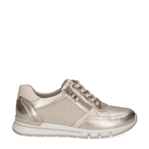 Ginga leren sneakers goud