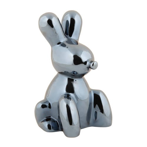 Present Time ornament Balloon Bunny - zwart