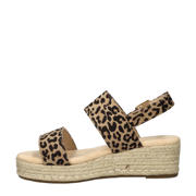 thumbnail: Dolcis   espadrilles met panterprint beige/zwart