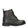 Nelson Kids leren veterboots zwart