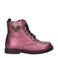 Nelson Kids leren veterboots paars metallic