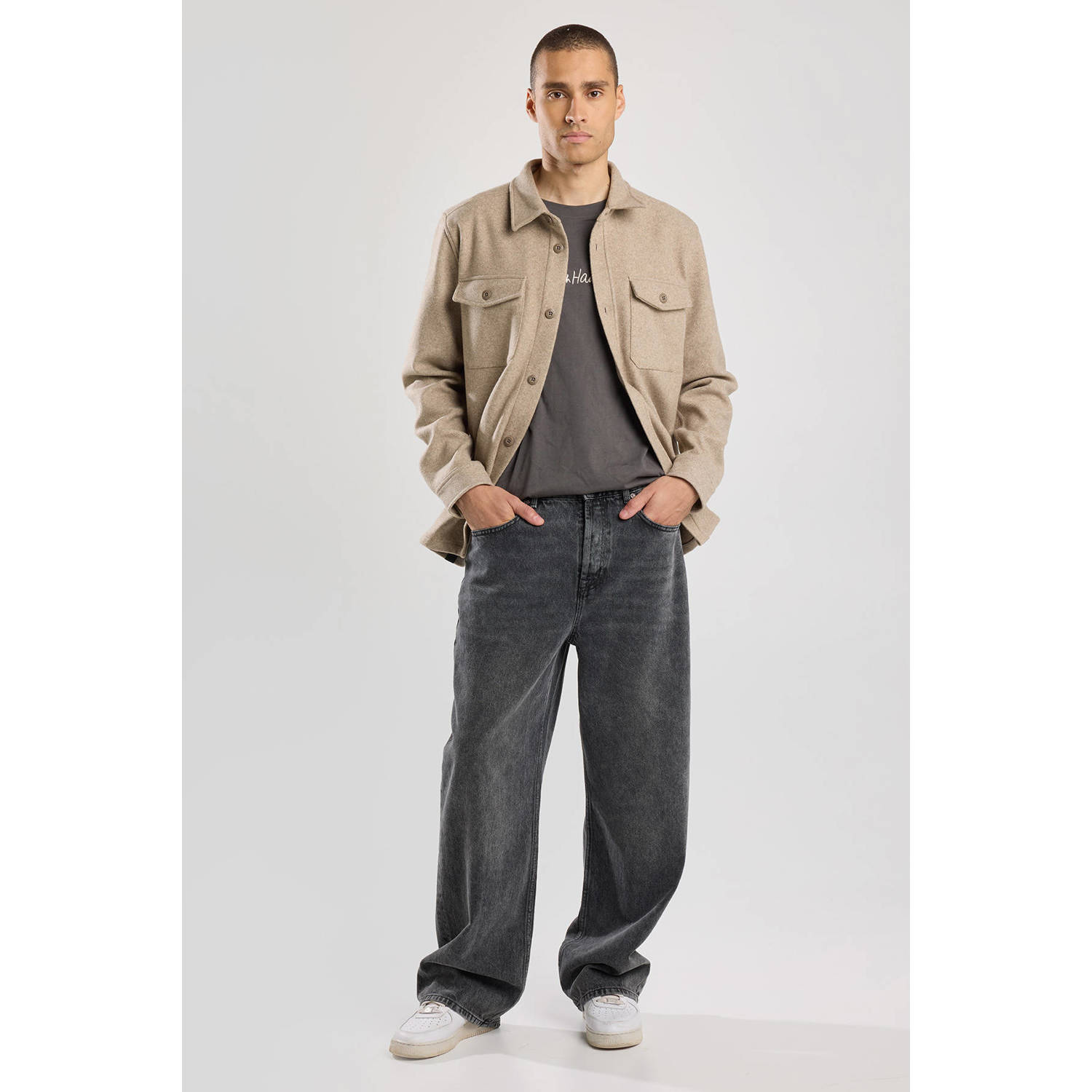 America Today baggy jeans Dayton dark grey