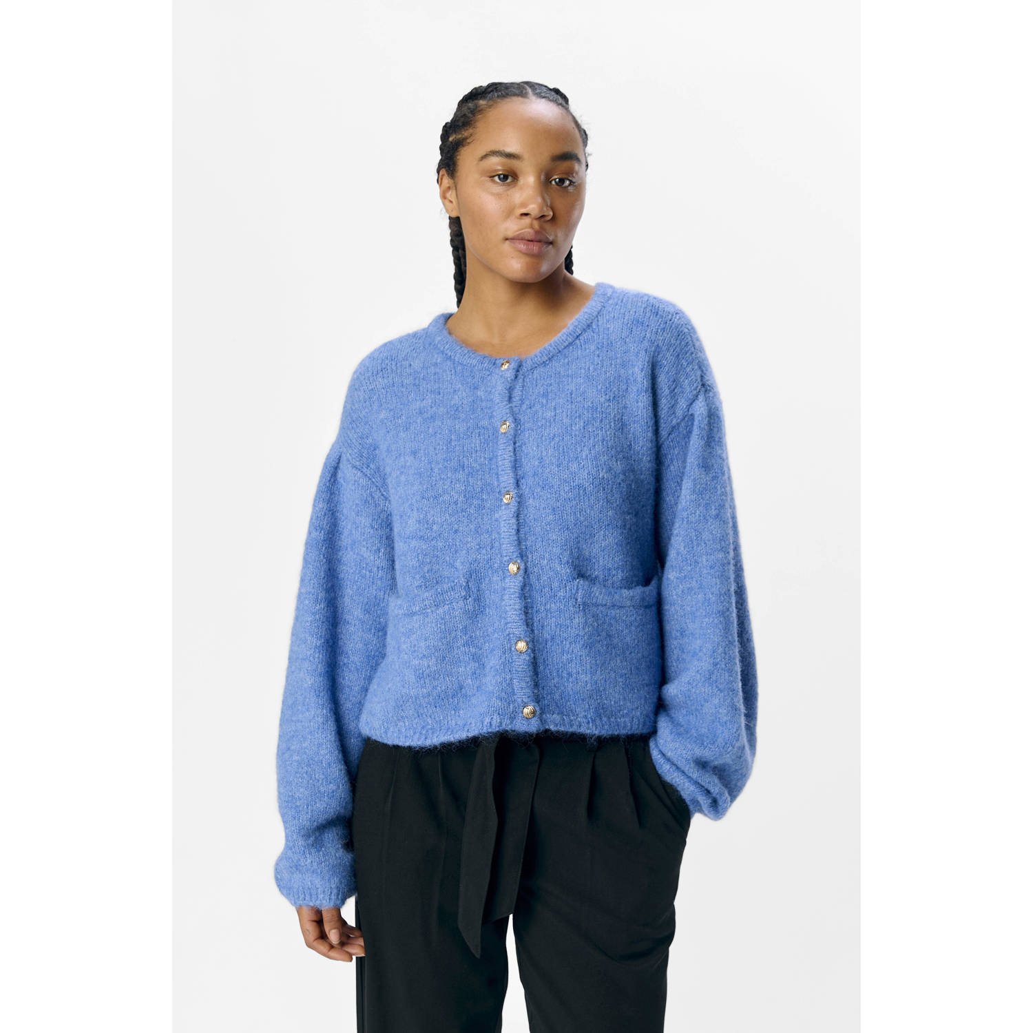 OBJECT vest OBJSAGGIA blauw