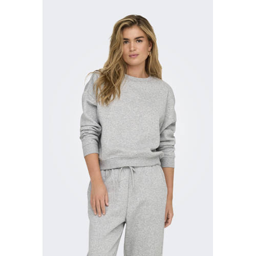 ONLY sweater lichtgrijs afbeelding