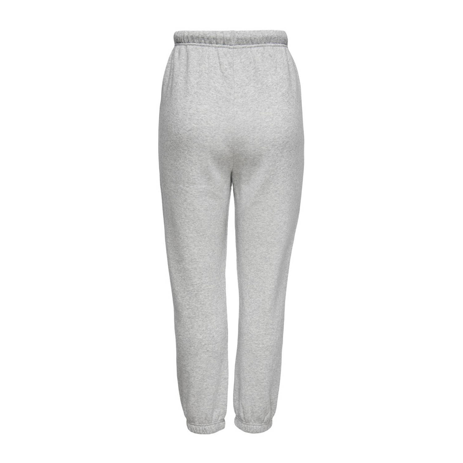 ONLY relaxed fit joggingbroek lichtgrijs