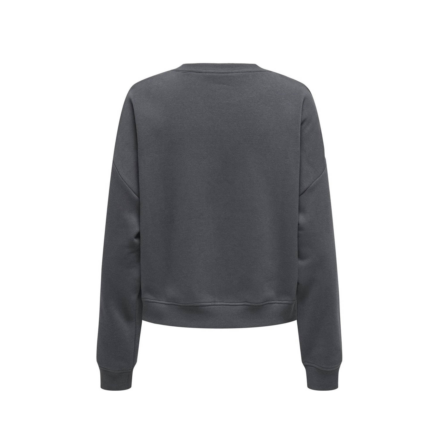 ONLY sweater ONLSWEAT grijs