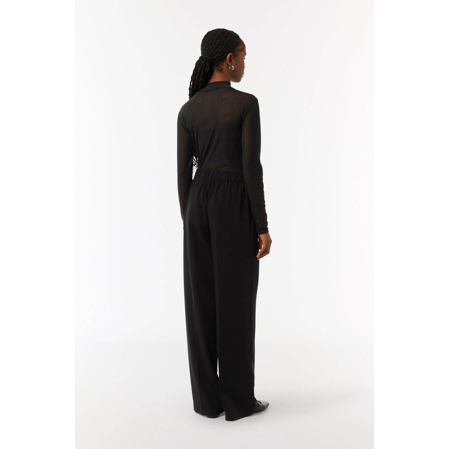 comma casual identity straight fit broek