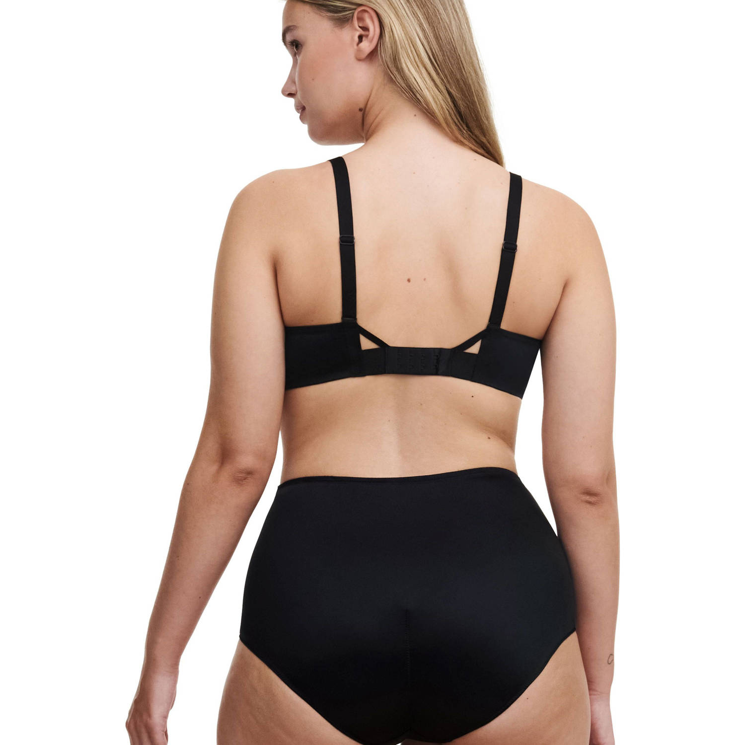 Chantelle Pulp niet-voorgevormde beugelbh Tattoo Love zwart beige