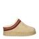 Nelson Home suède pantoffels beige