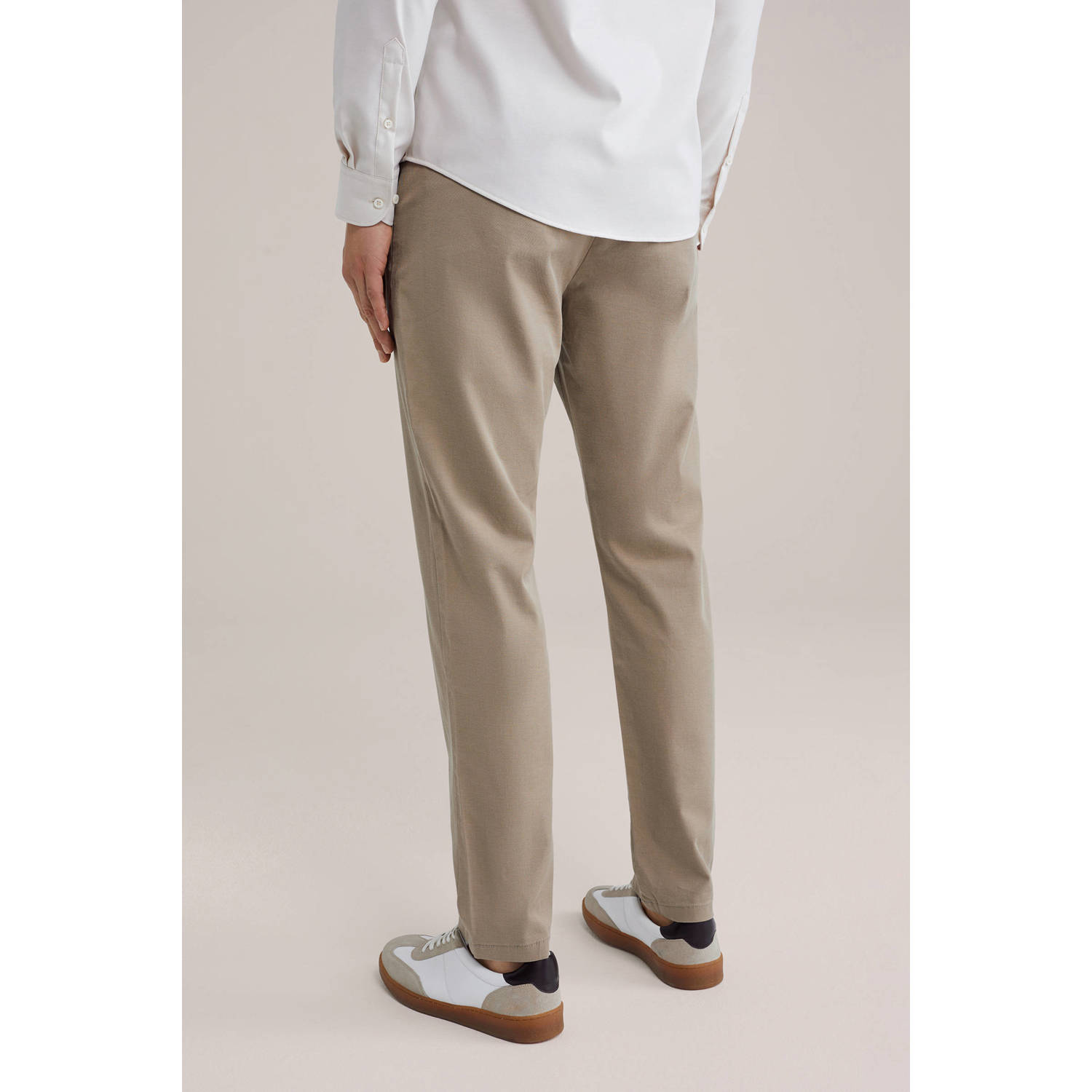 tapered fit chino faded teak